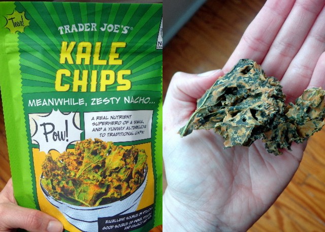 zesty nacho kale chips